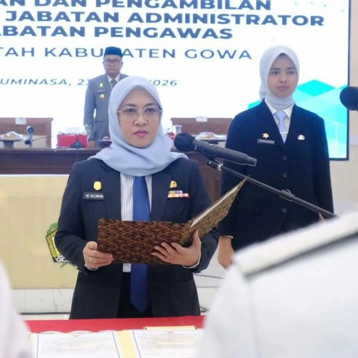 Bupati Gowa Tekankan Integritas dan Loyalitas dalam Pelantikan 124 Pejabat Administrator