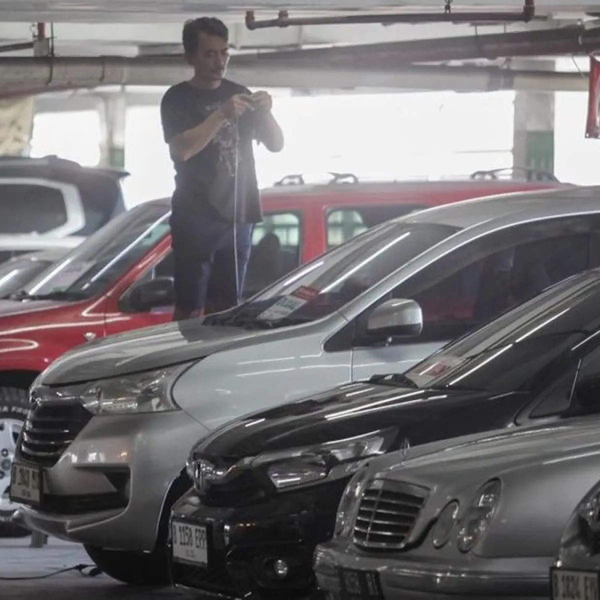 Ilustrasi mobil bekas. Foto: Andhika Prasetia/detikcom