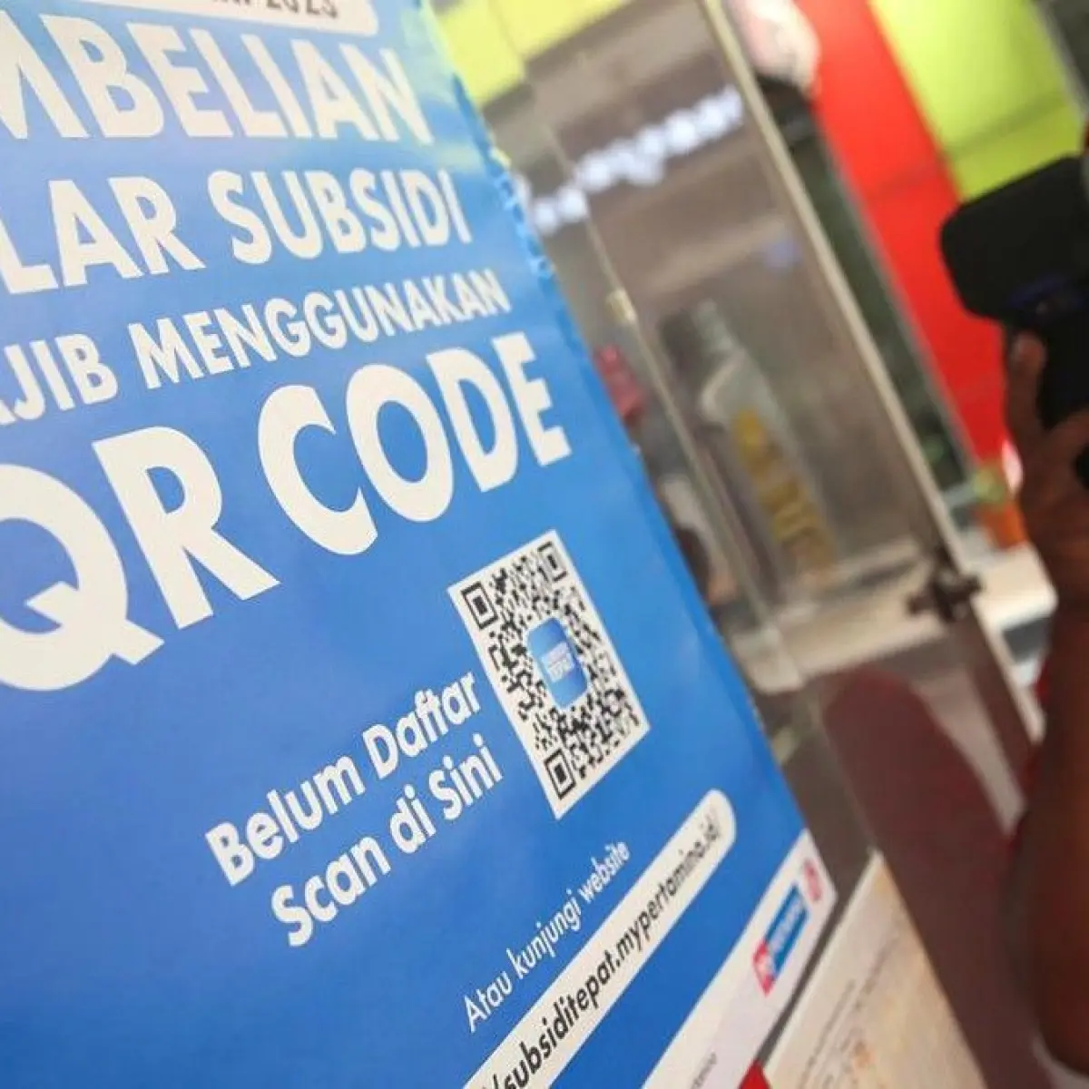 Ilustrasi barcode MyPertamina. Foto: Grandyos Zafna