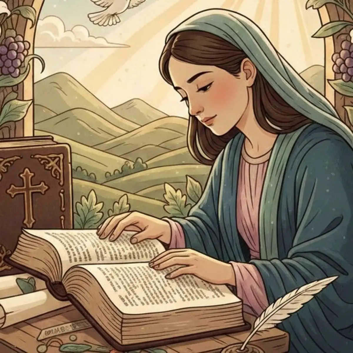 Ilustrasi renungan harian (Foto: Gemini AI