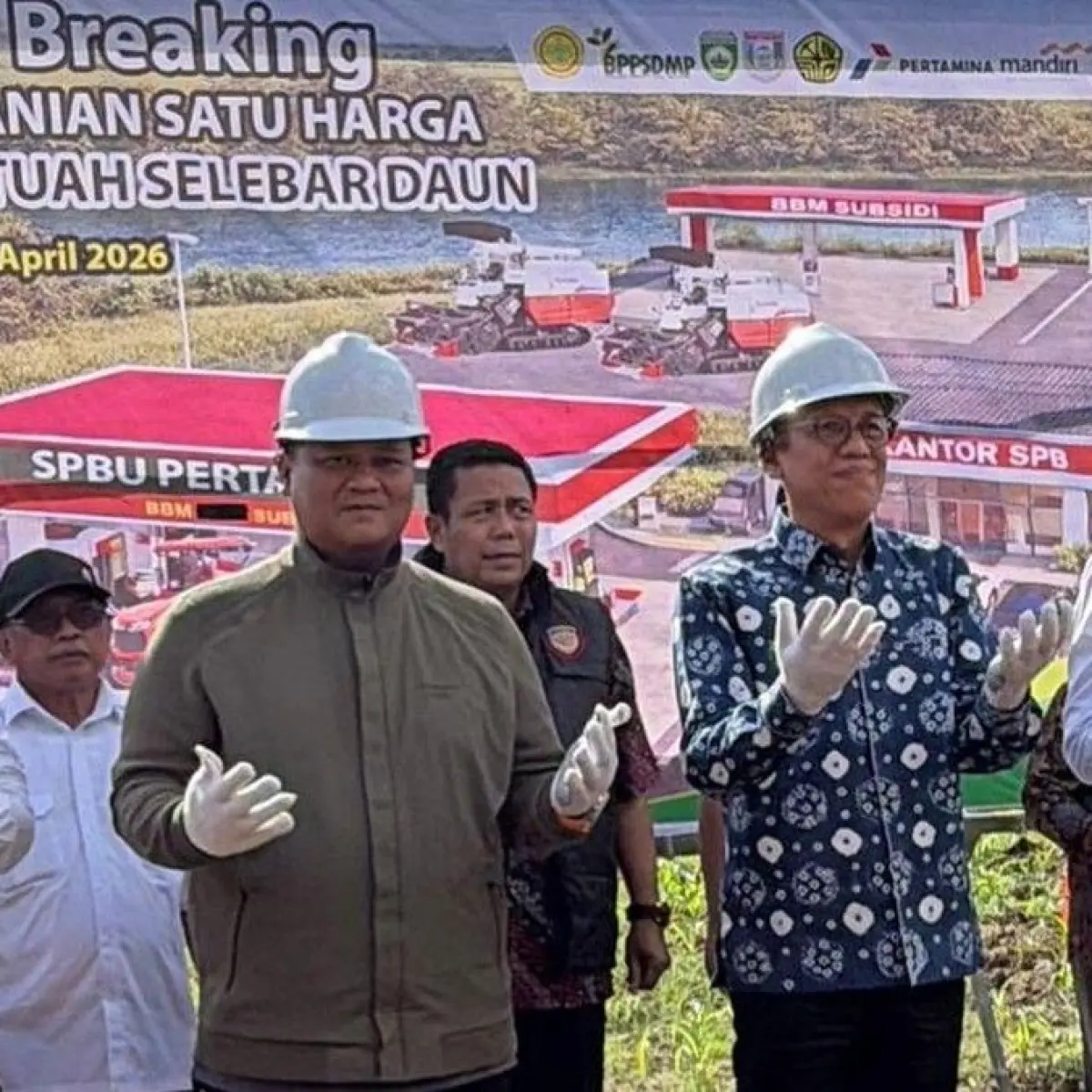 Banyuasin Resmi Jadi Lumbung Padi Nasional Utama, Pemerintah Pusat Bangun SPBU Pertanian Perdana