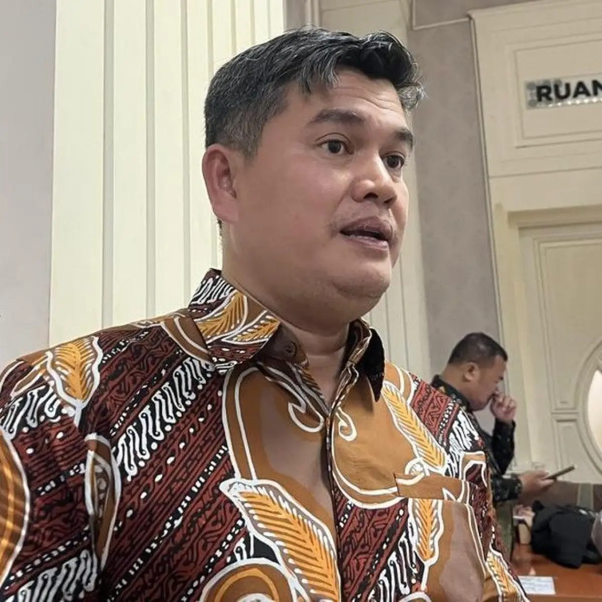 Foto: Kepala DLHK Palembang, Akhmad Mustain (Mutiara Helia Praditha)