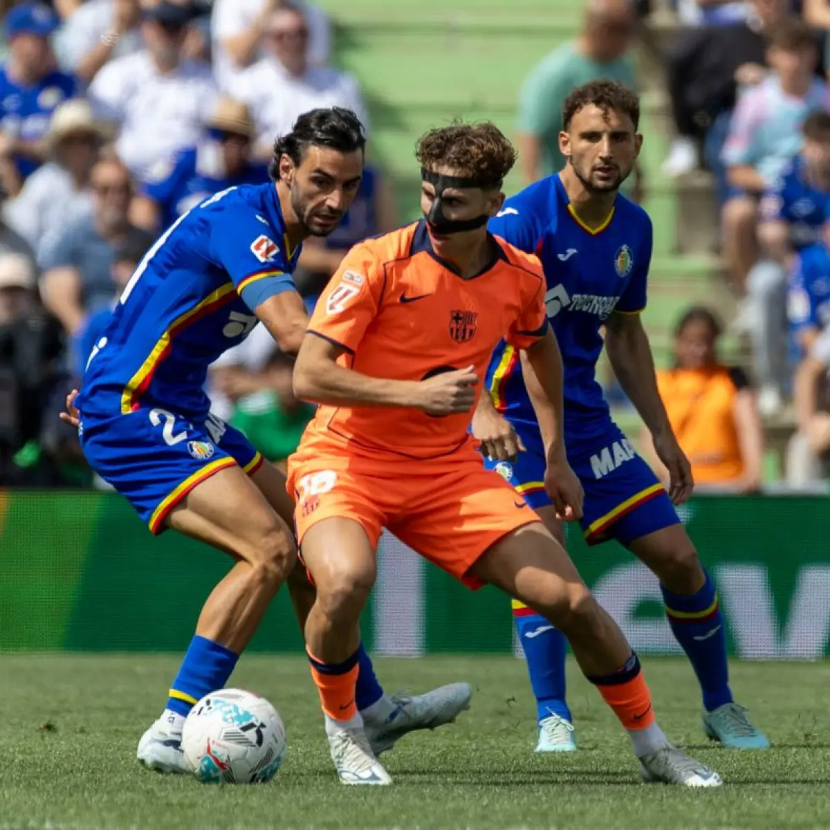 Fermín, saat pertandingan melawan Getafe José Antonio García Sirvent / Propias