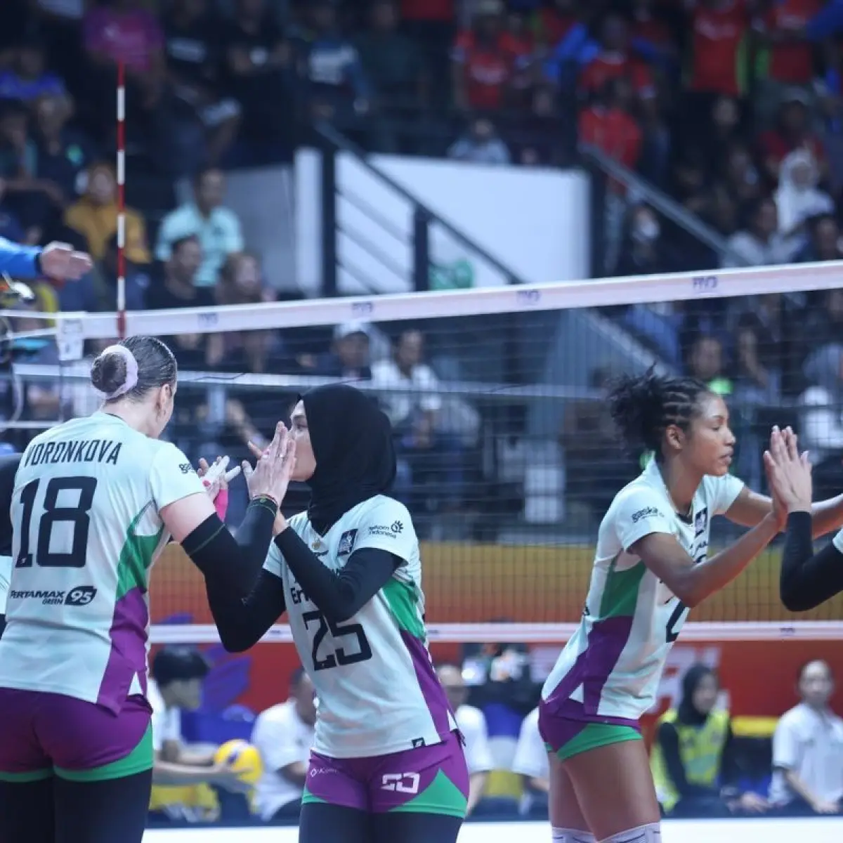 Skuad Jakarta Pertamina Enduro di final four ProLiga 2026.(DOK. PBVSI)