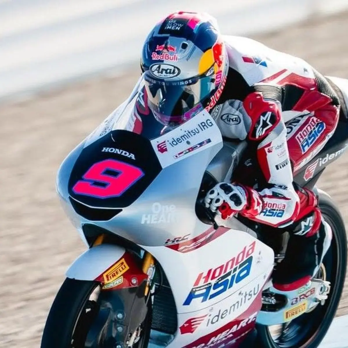 Jadwal dan informasi link live streaming Moto3 Spanyol 2026, Veda Ega Pratama beraksi sore ini. (Foto: dok.Instagram Honda Team Asia)