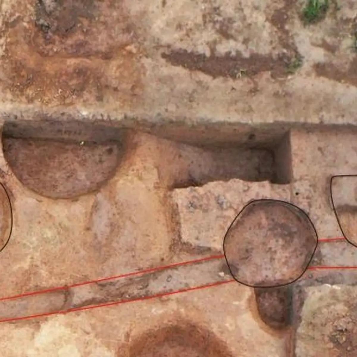 Kanal Air Berusia 4.000 Tahun di China. Foto: Henan Provincial Institute of Cultural Heritage and Archaeology/Handout via Xinhua