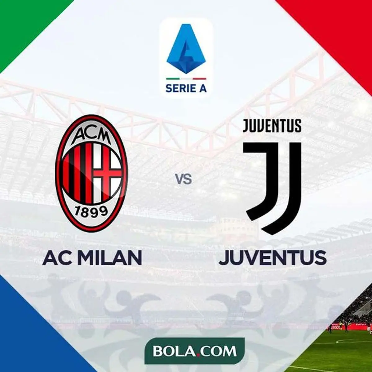 Serie A - AC Milan Vs Juventus (Bola.com/Adreanus Titus)