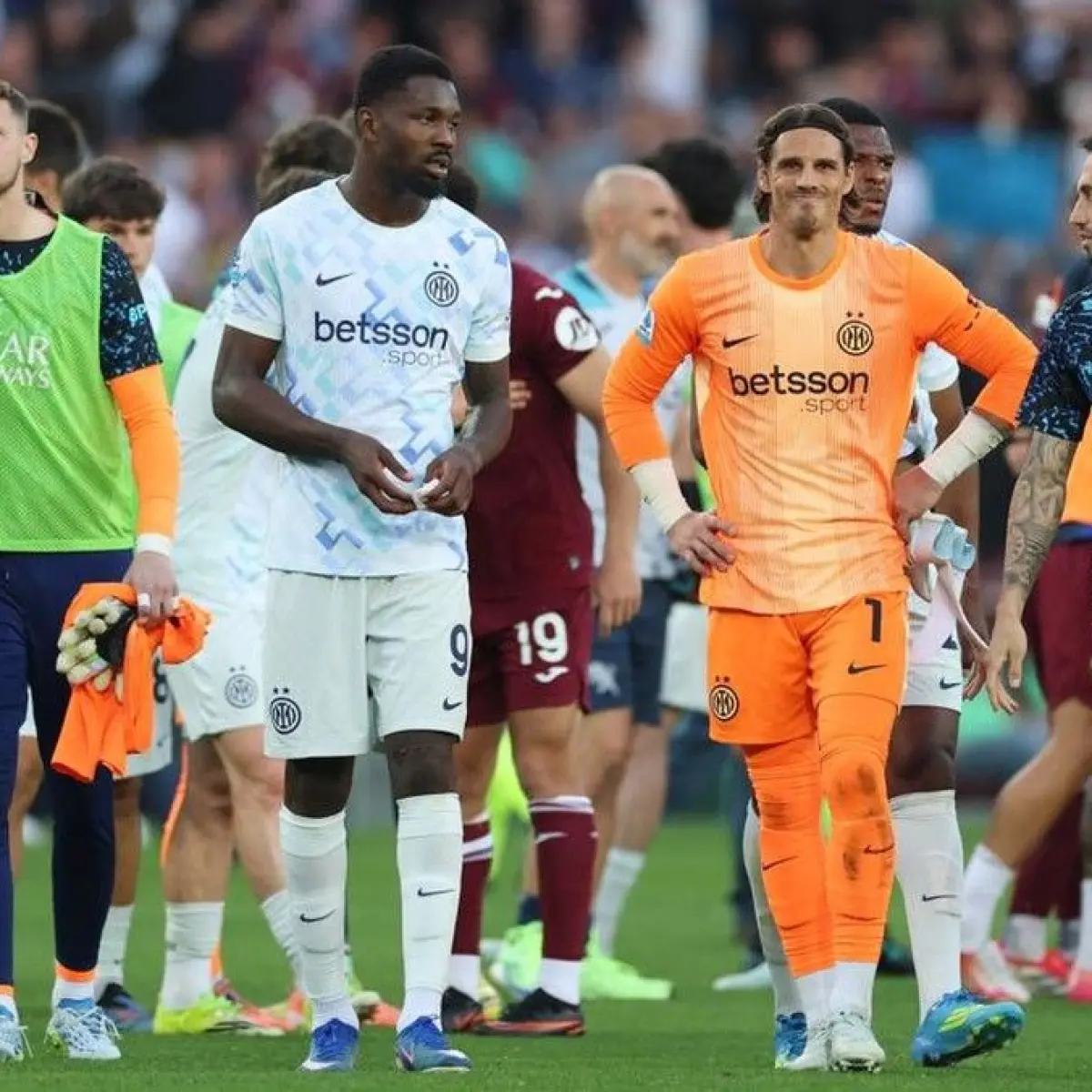 Inter Milan tinggal butuh satu kemenangan untuk mengunci scudetto (Foto: REUTERS/Claudia Greco)
