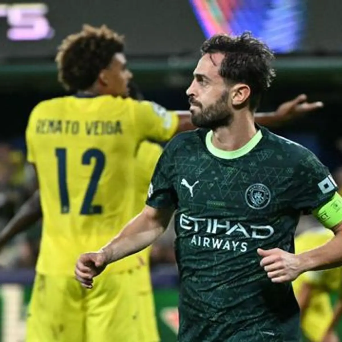 Gelandang Manchester City, Bernardo Silva. (Jose JORDAN / AFP)