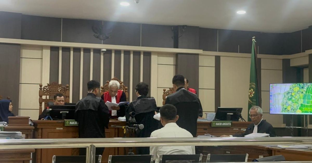 sidang pembacaan nota pembelaan atau pleidoi di Pengadilan Tindak Pidana Korupsi (Tipikor) Semarang/Gn