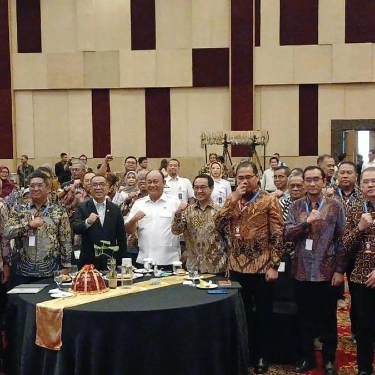 Rektor PTN-BH se-Indonesia berkumpul di Unhas. Foto: (Nurul Hidayah/detikSulsel)