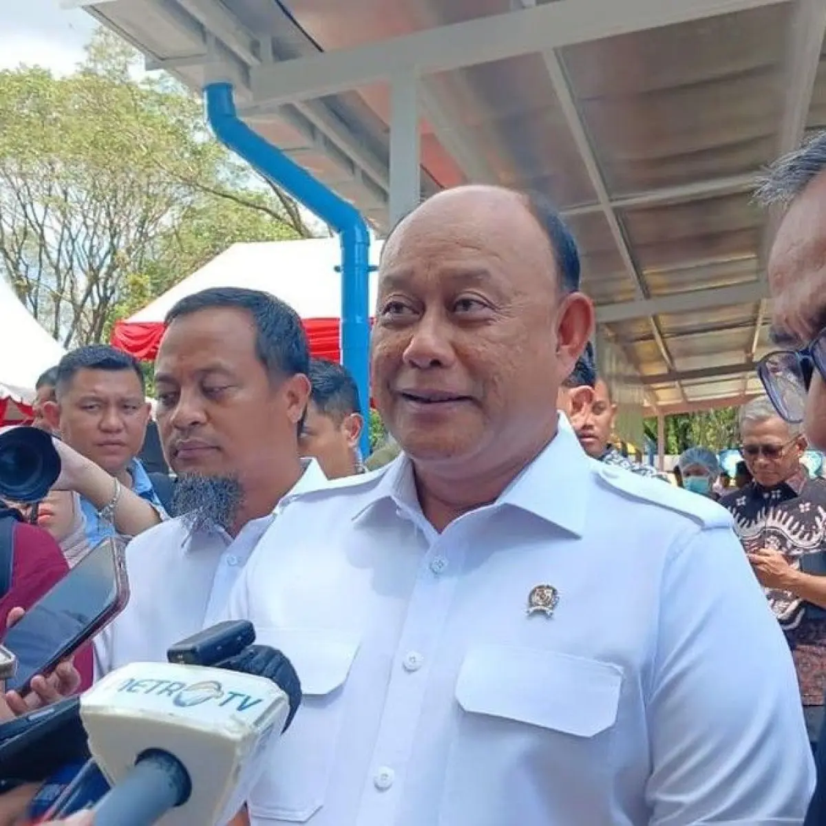 Foto: Kepala BGN Dadan Hindayana saat menghadiri U25 Leader Forum di Universitas Hasanuddin, Makassar, Selasa (28/4/2026). (Nurul Hidayah/detikSulsel)