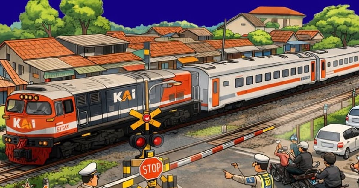 Alokasi Rp4 Triliun Digelontorkan untuk Modernisasi 1.800 Perlintasan Kereta demi Keamanan Maksimal