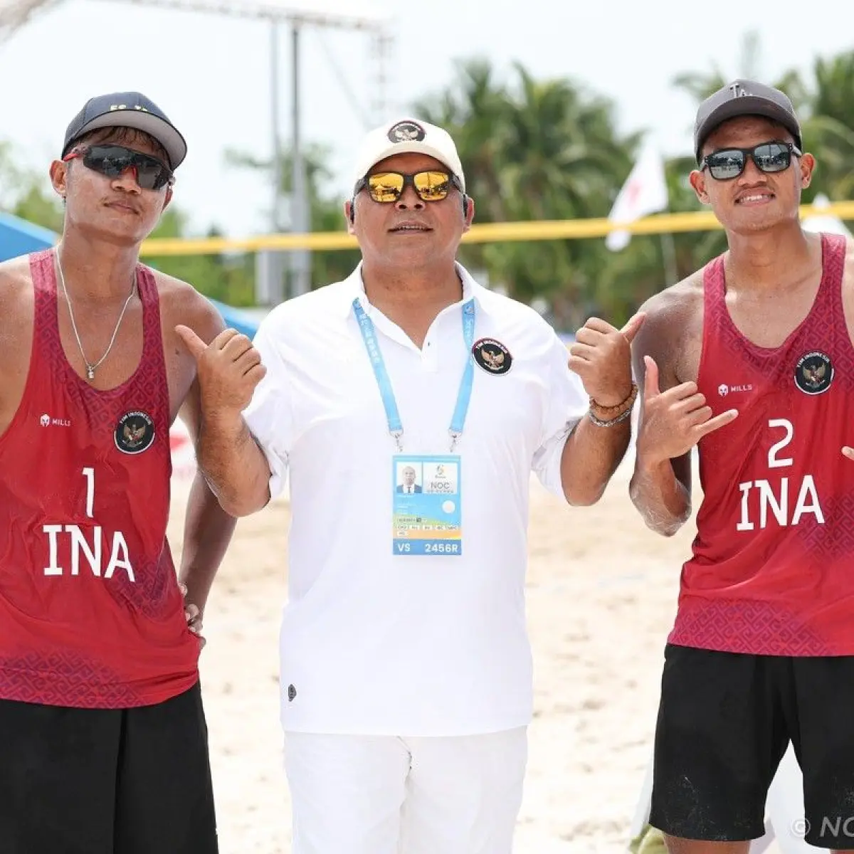 Raih Tiga Medali, Indonesia Tempati Posisi ke-11 di Asian Beach Games Sanya 2026