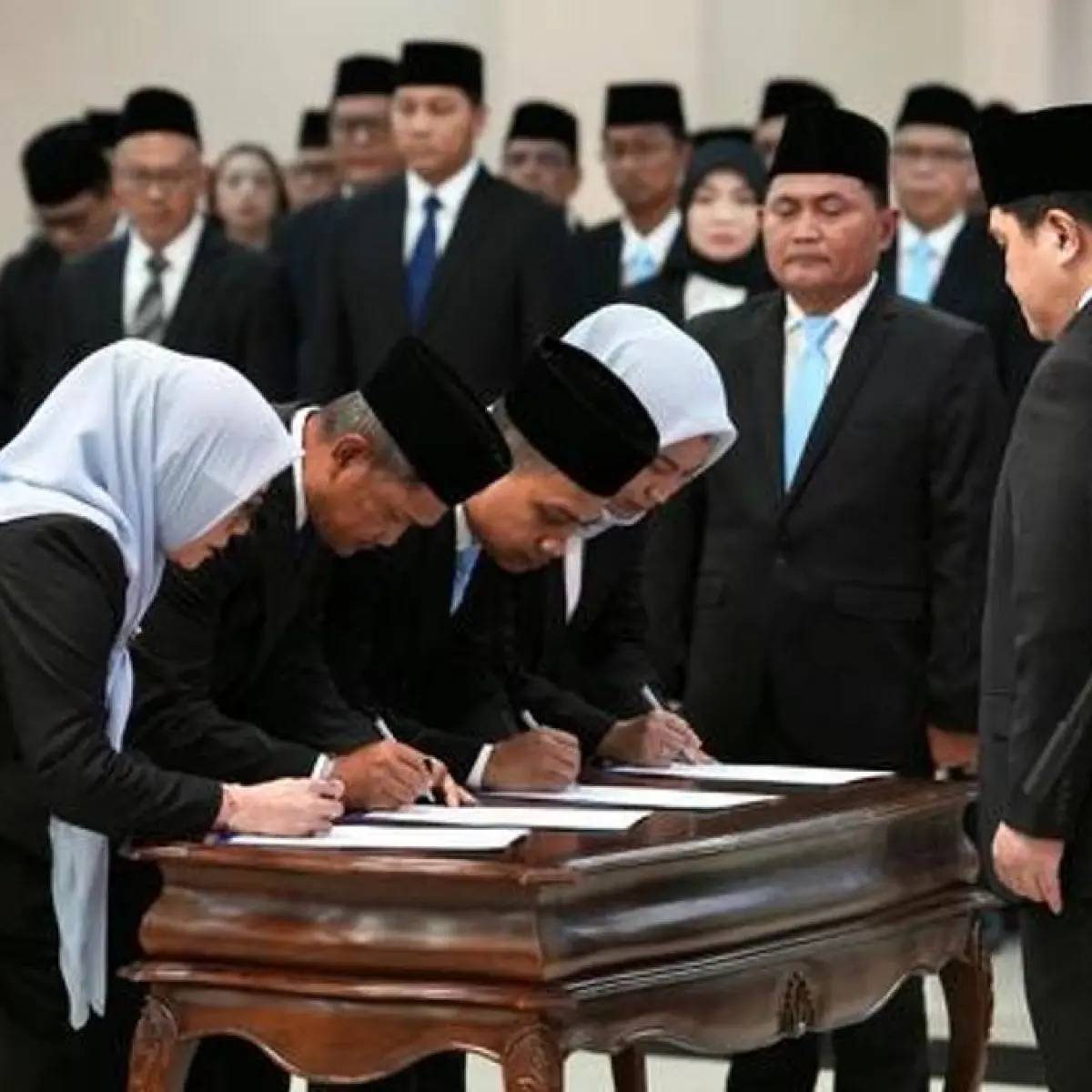Dorong Budaya Kerja Baru, Erick Thohir Resmi Lantik Jajaran Pejabat Kemenpora