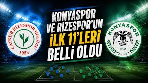 Susunan Pemain Çaykur Rizespor vs Konyaspor: Laga Krusial Perebutan Poin di Liga Super Turki