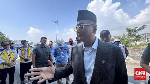 Menteri Dody sebut penguatan organisasi tak hanya penataan jabatan, tetapi bagian membangun statecraft, dan memastikan setiap program berjalan efektif. )FOTO:CNN Indonesia/Farid).
