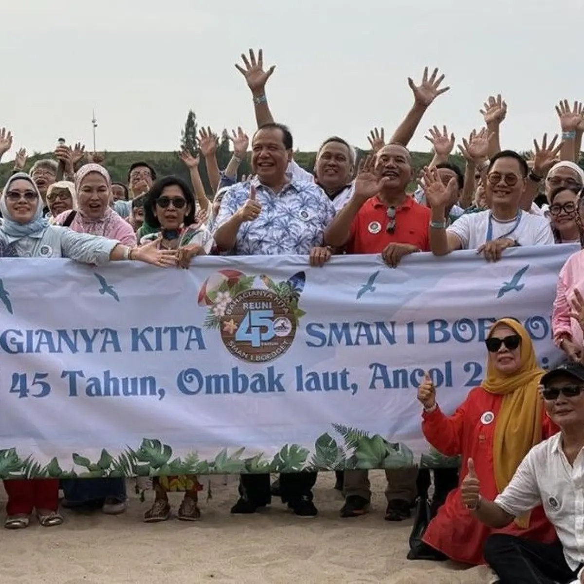 Chairul Tanjung Hadiri Reuni Perak 45 Tahun Alumni SMAN 1 Jakarta, Soroti Pentingnya Solidaritas Angkatan '81