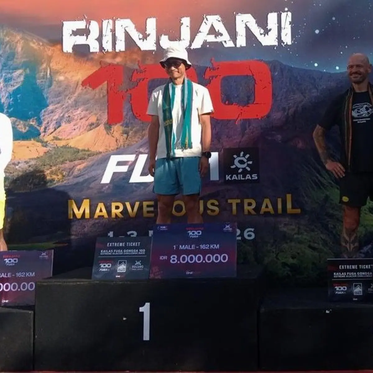 Pelari Nasional Dominasi Lintasan Ekstrem Rinjani 100 Ultra 2026, Raih Kemenangan di Berbagai Kategori