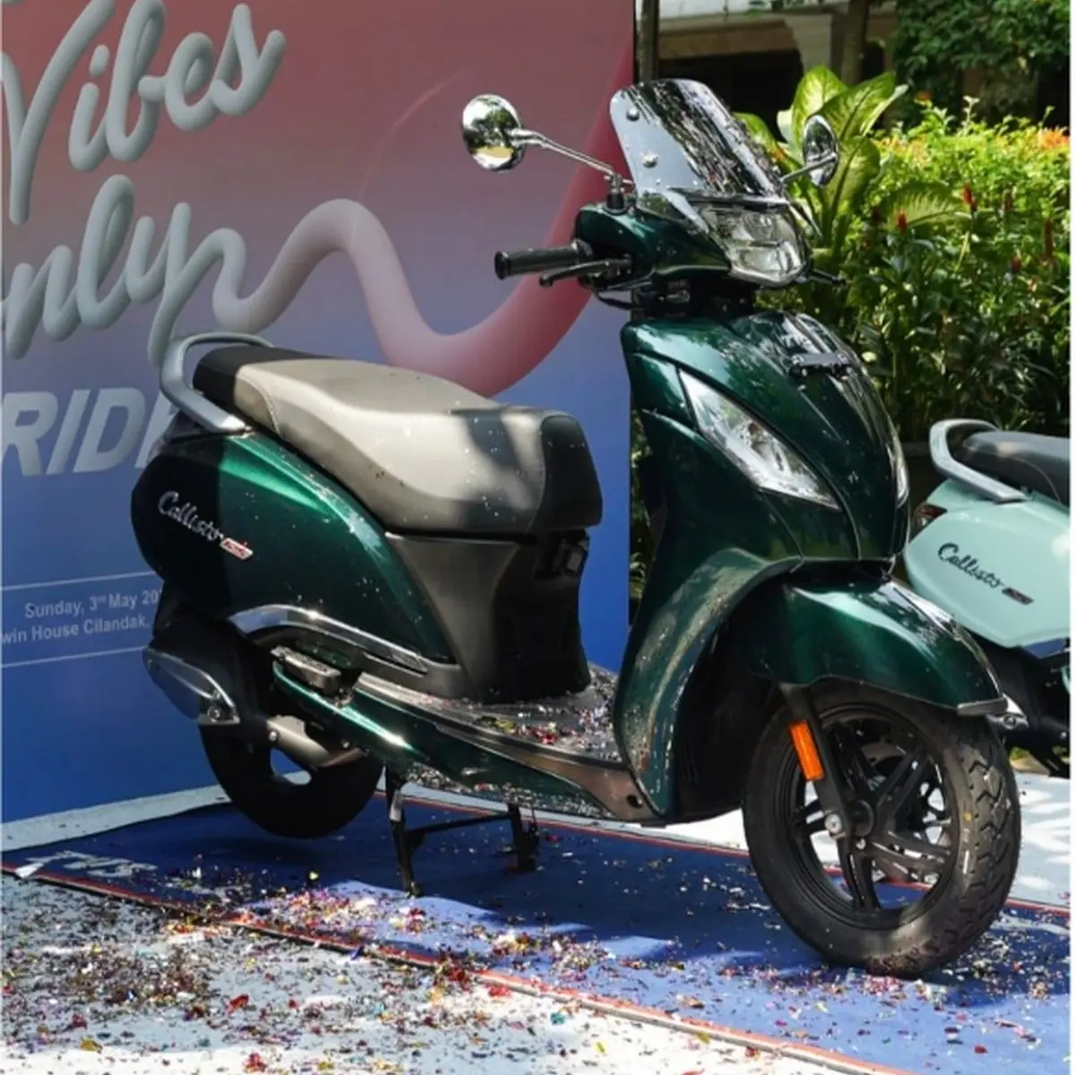 TVS Motor Indonesia Hadirkan Varian Emerald Green pada Callisto 125 untuk Segmen Dewasa