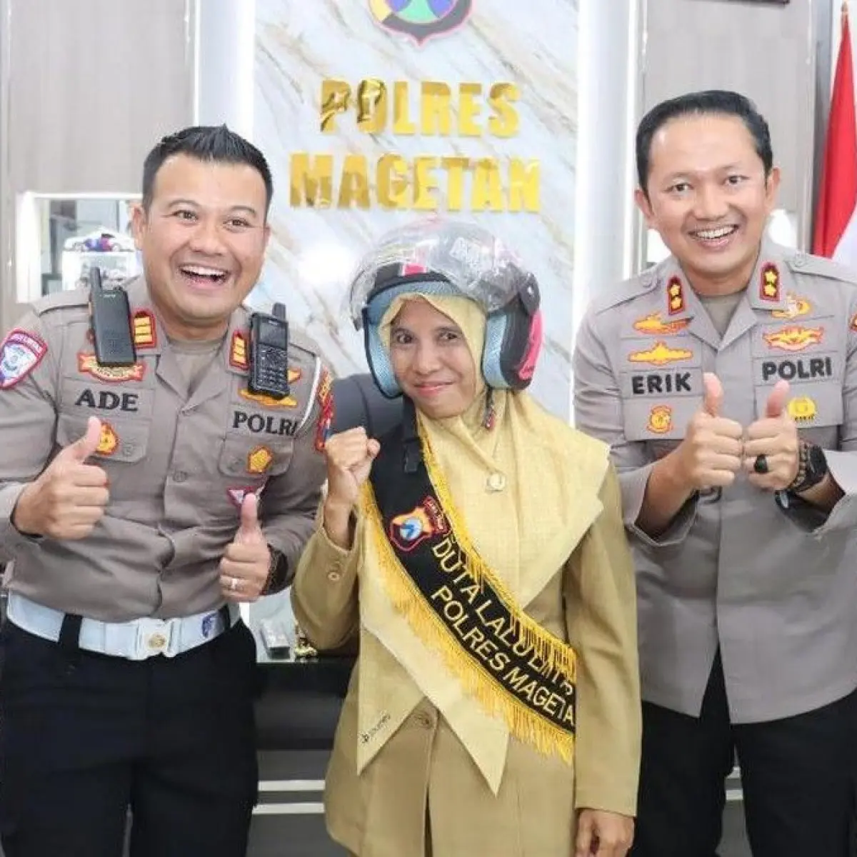 Guru SLB Magetan yang Tegur Bus Pelanggar Lalu Lintas Resmi Diangkat Jadi Duta Keselamatan Jalan 2026