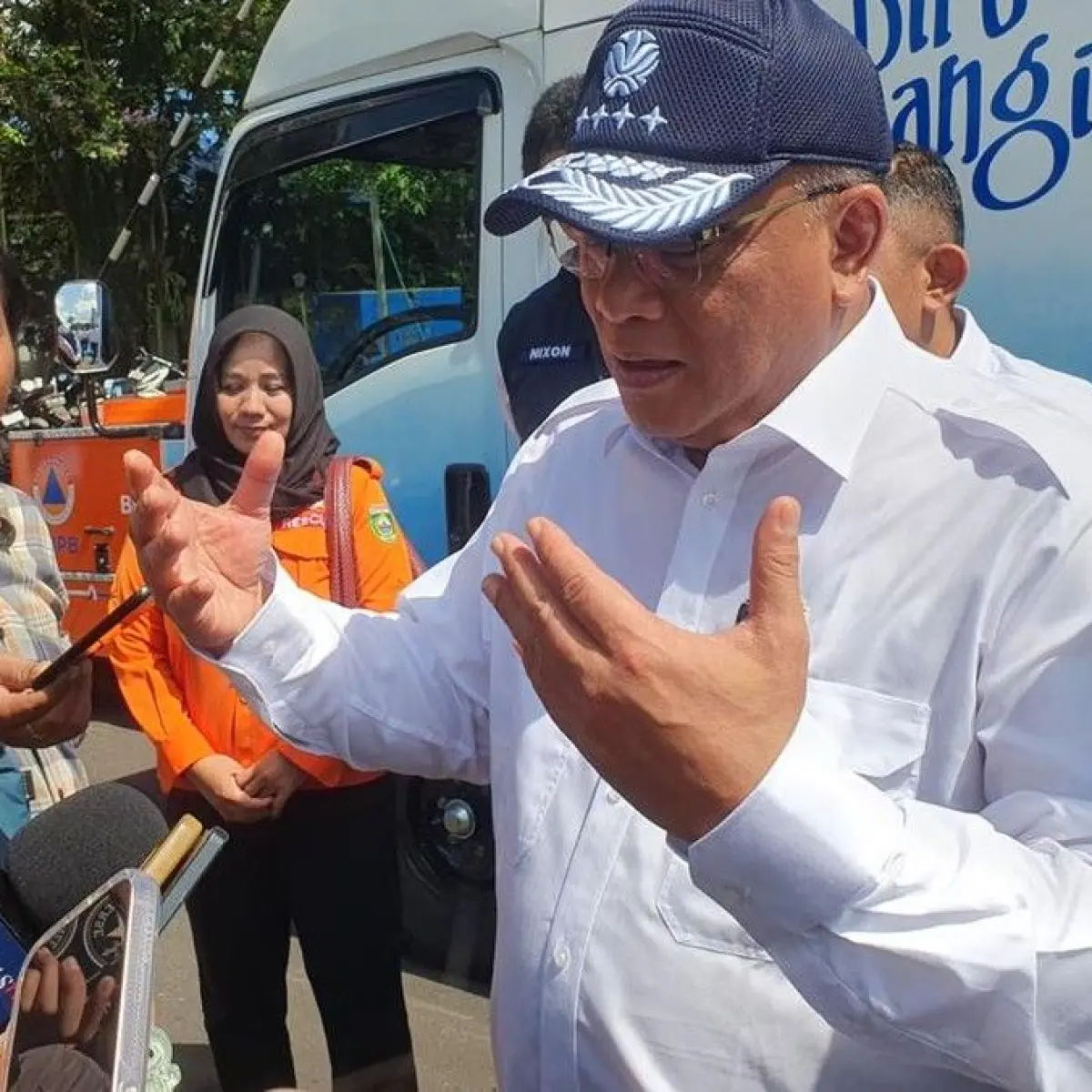 Foto: Menteri LH Jumhur Hidayat. (A Reiza Pahlevi)