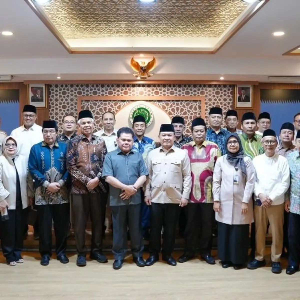 Kepala KSP Dudung Abdurachman berkunjung ke kantor MUI. (Dok. Tim KSP)