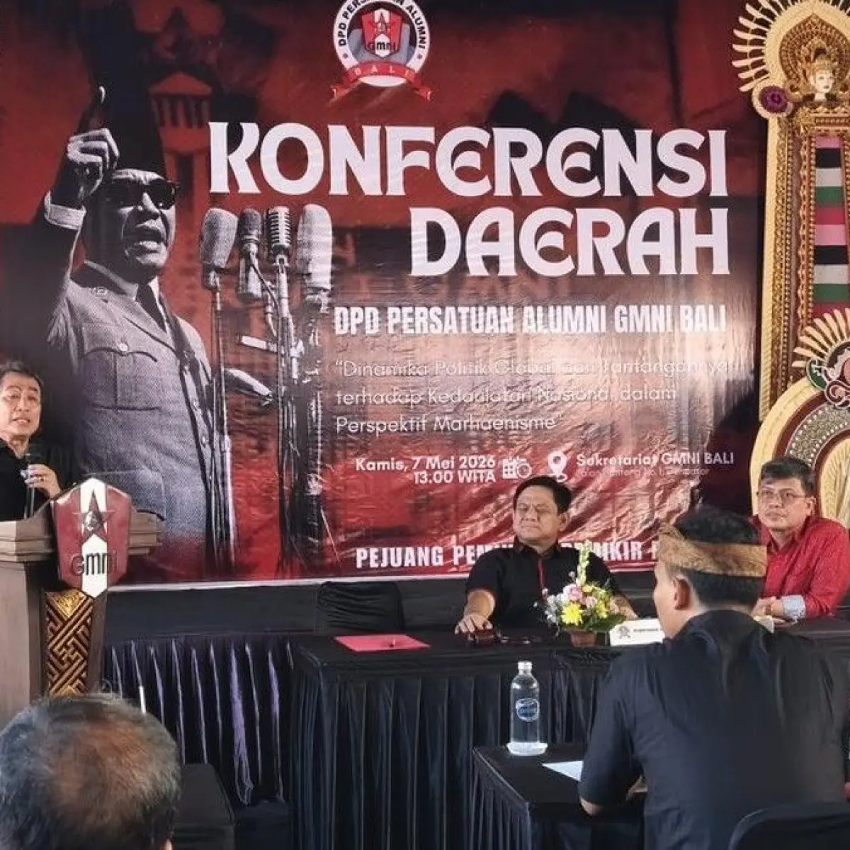 Alit Kelakan Memimpin Lagi PA GMNI Bali untuk Periode 2026-2031 Pasca Aklamasi