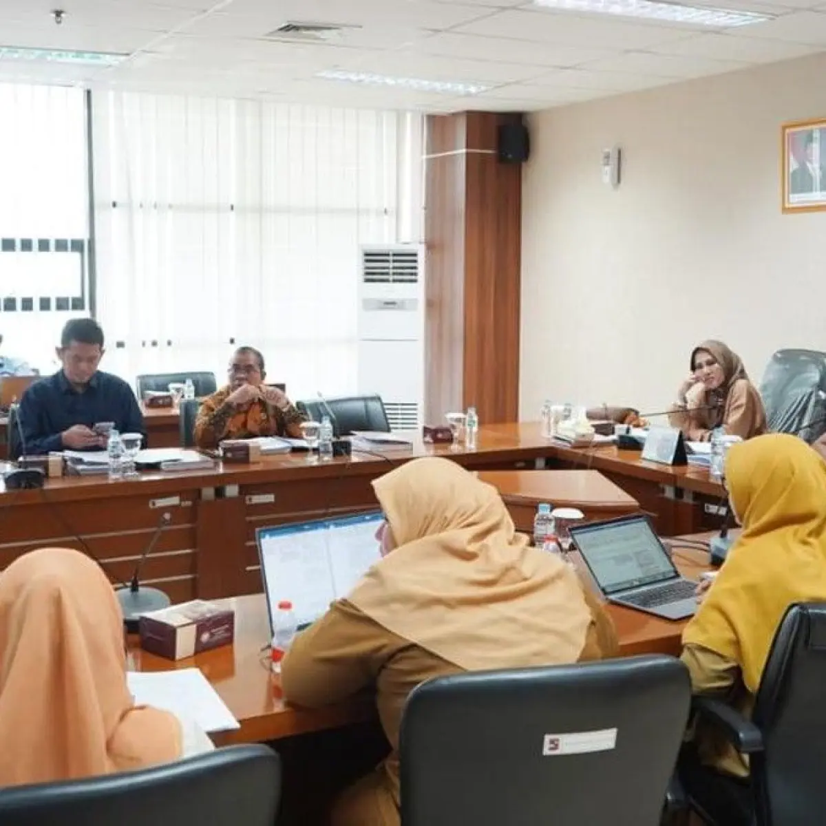 Rapat koordinasi di Ruang Rapat Komisi III DPRD Kota Bogor. (Foto: Istimewa)