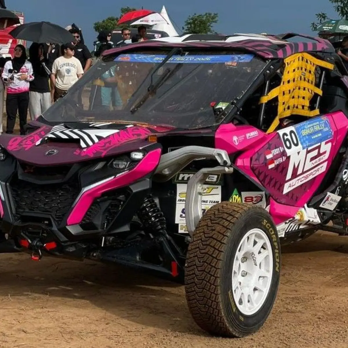 Ferdy di Banua Rally 2026/Foto: Khairun Nisa/detikKalimantan