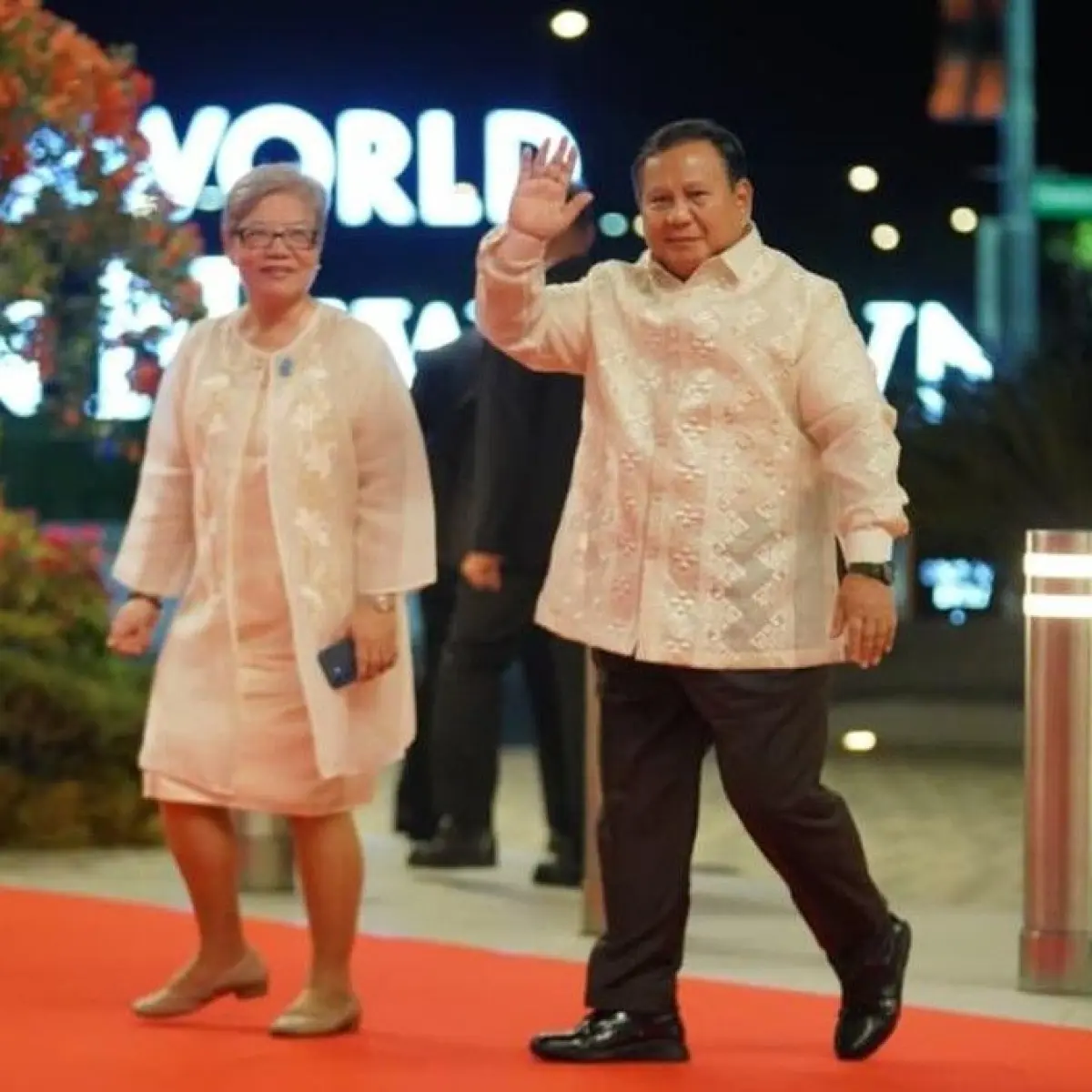 Foto: Presiden Prabowo Subianto, menghadiri jamuan malam KTT ke-48 ASEAN di Filipina. (Kris/Biro Pers, Media, dan Informasi Sekretariat Presiden)