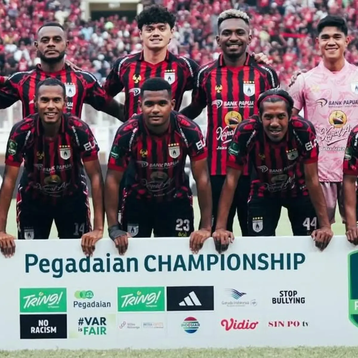 Persipura Jayapura. (Bola.com/Dok.Instagram Persipura Jayapura).