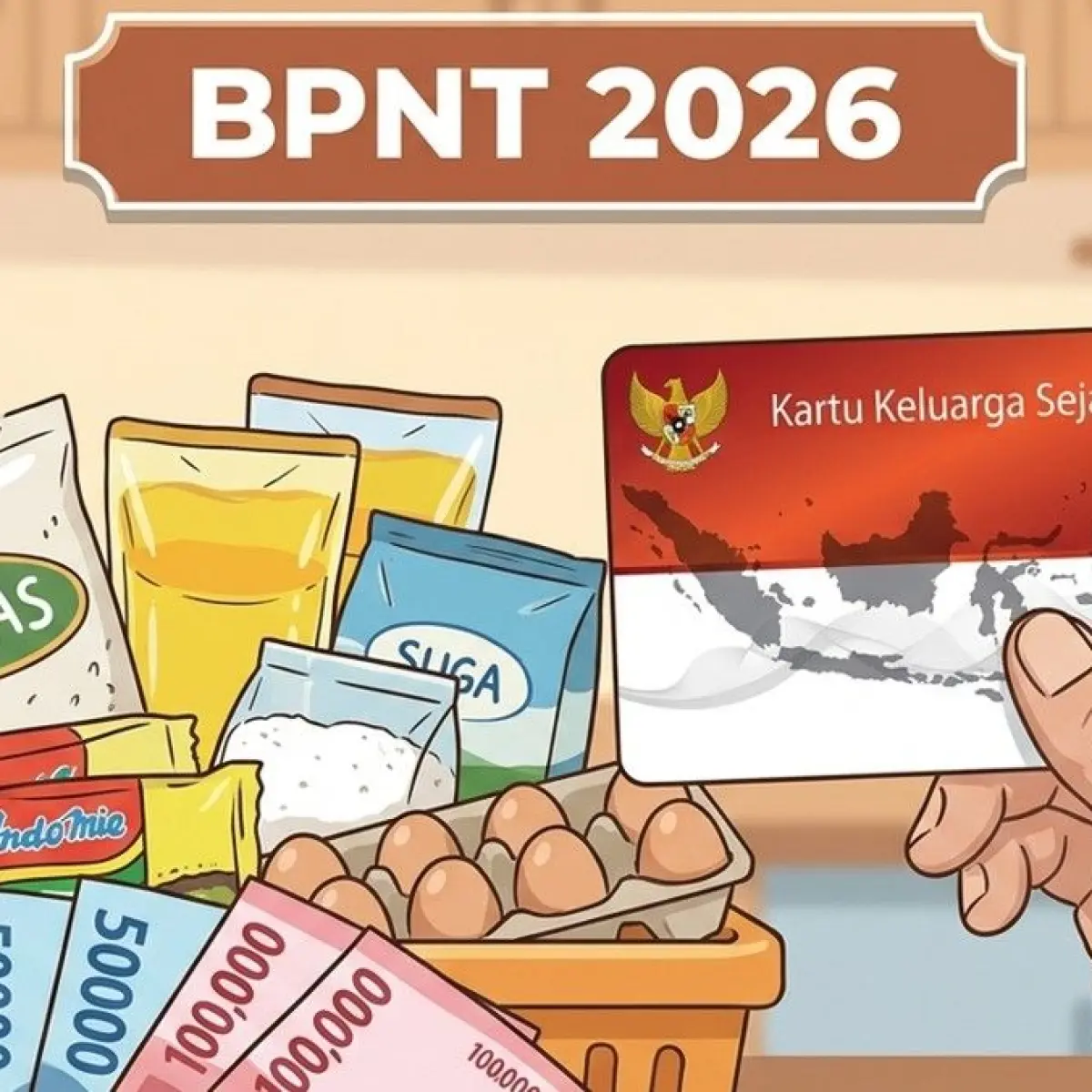 Kemensos Pacu Penyaluran Bansos Sembako dan BPNT Periode Mei 2026 Lebih Cepat