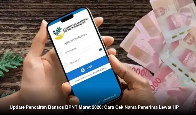 Update Pencairan Bansos BPNT Maret 2026: Cara Cek Nama Penerima Lewat HP