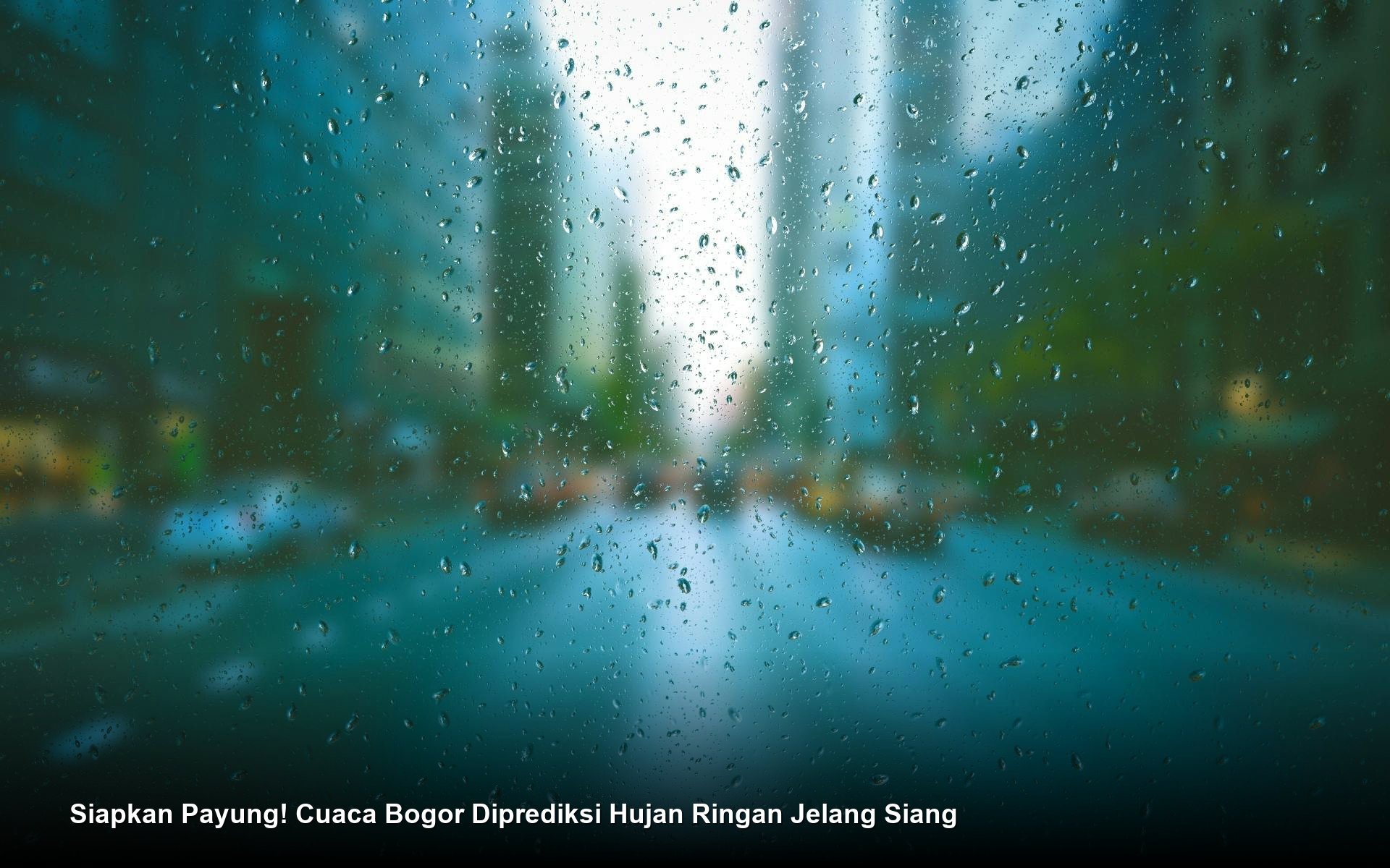 Siapkan Payung! Cuaca Bogor Diprediksi Hujan Ringan Jelang Siang