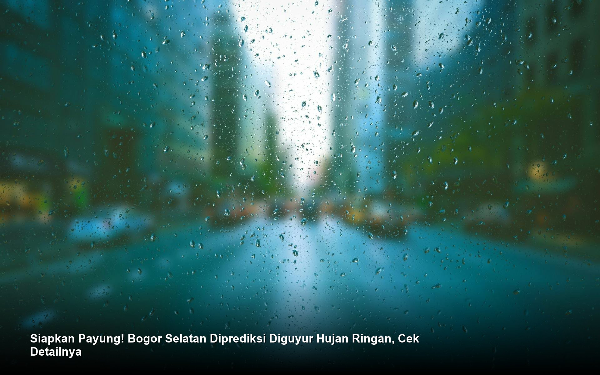 Cuaca Wilayah Kota Bogor dan Sekitarnya