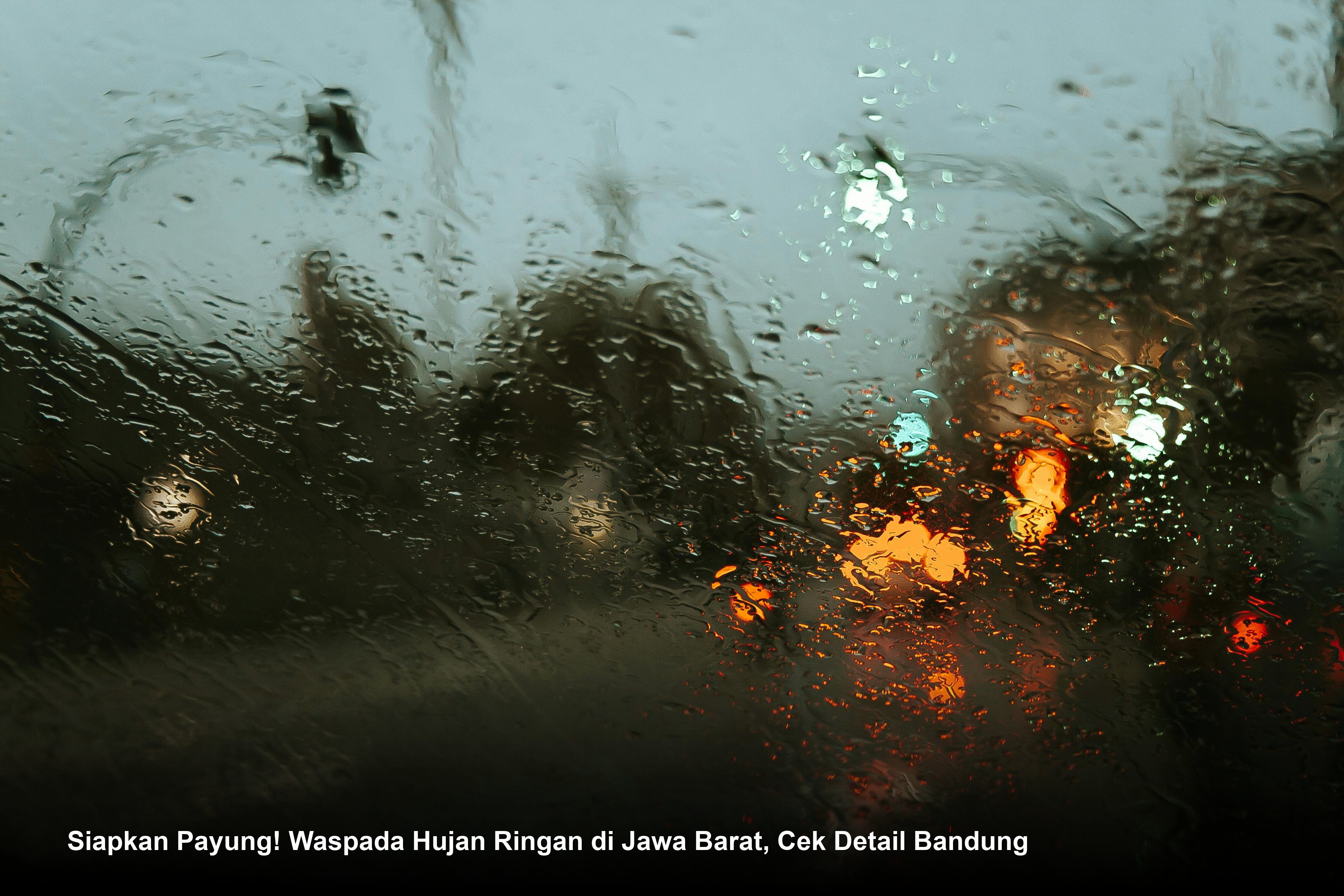 Siapkan Payung! Waspada Hujan Ringan di Jawa Barat, Cek Detail Bandung