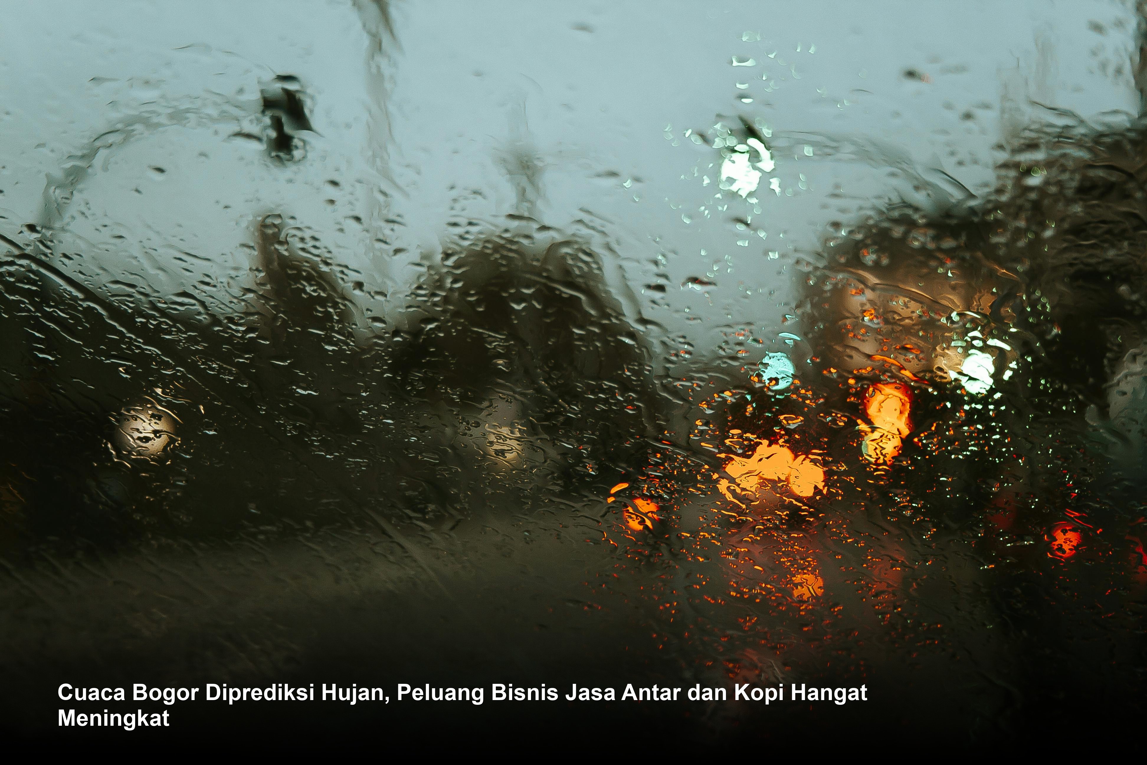 Cuaca Bogor Diprediksi Hujan, Peluang Bisnis Jasa Antar dan Kopi Hangat Meningkat