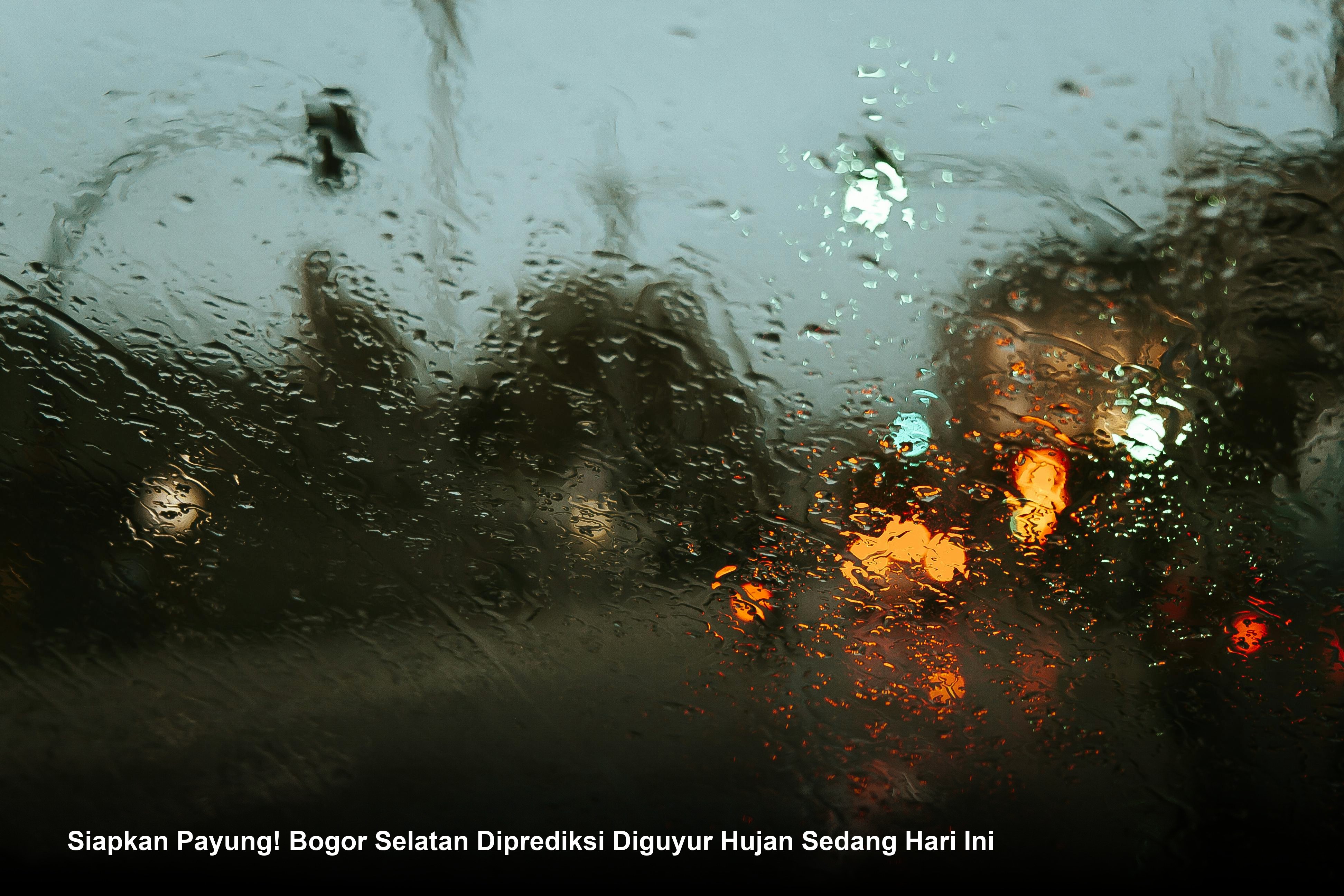 Siapkan Payung! Bogor Selatan Diprediksi Diguyur Hujan Sedang Hari Ini