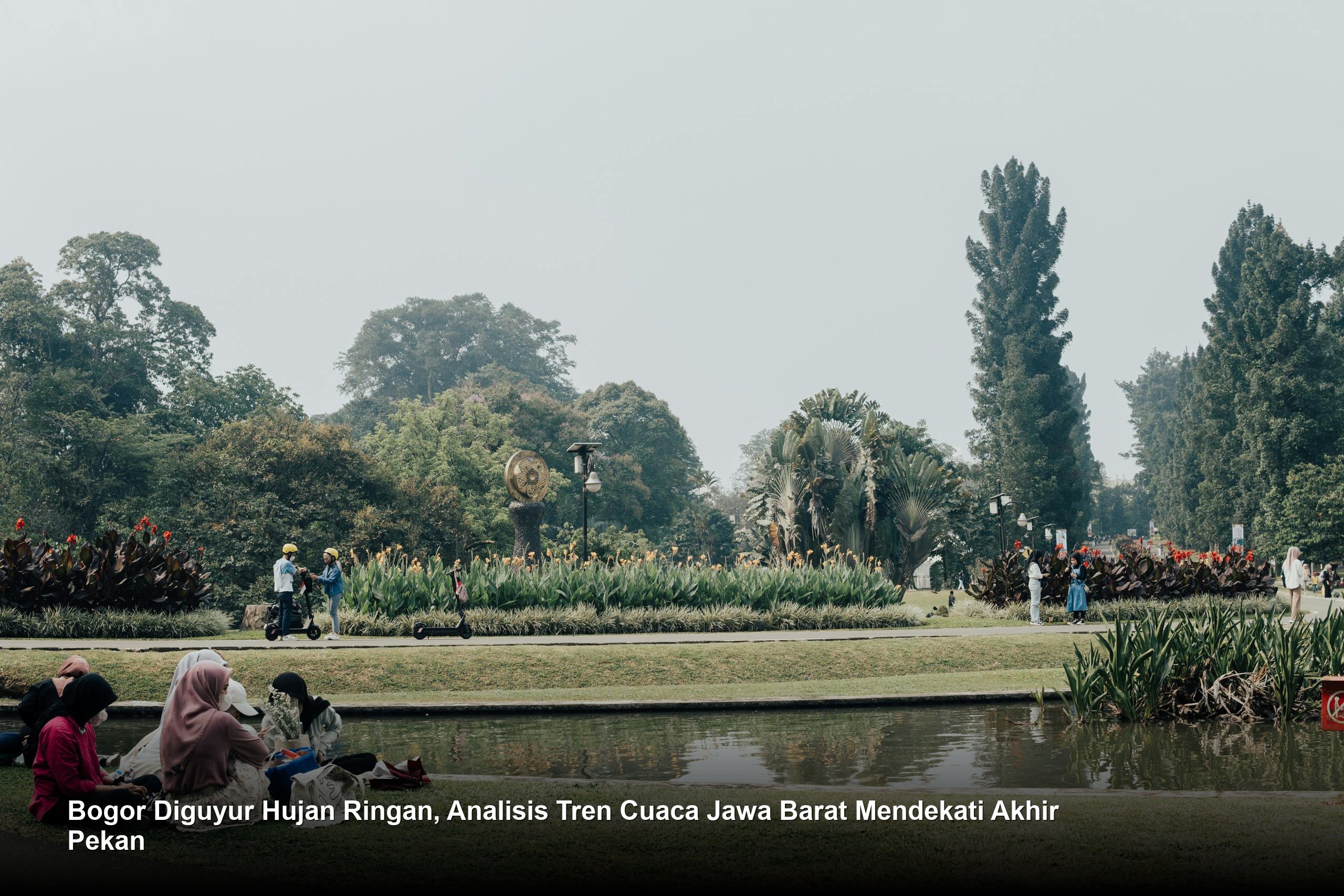 Bogor Diguyur Hujan Ringan, Analisis Tren Cuaca Jawa Barat Mendekati Akhir Pekan