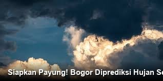 Siapkan Payung! Bogor Diprediksi Hujan Sedang, Cek Detail Cuaca Hari Ini