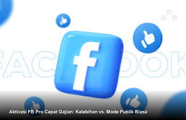 Aktivasi FB Pro Cepat Gajian: Kelebihan vs. Mode Publik Biasa