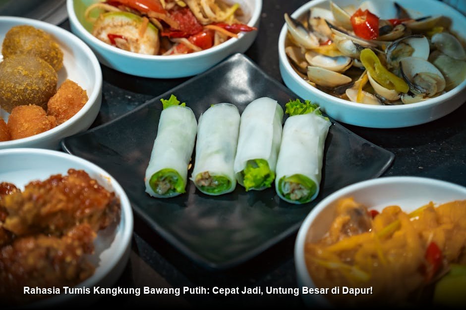 Rahasia Tumis Kangkung Bawang Putih: Cepat Jadi, Untung Besar di Dapur!