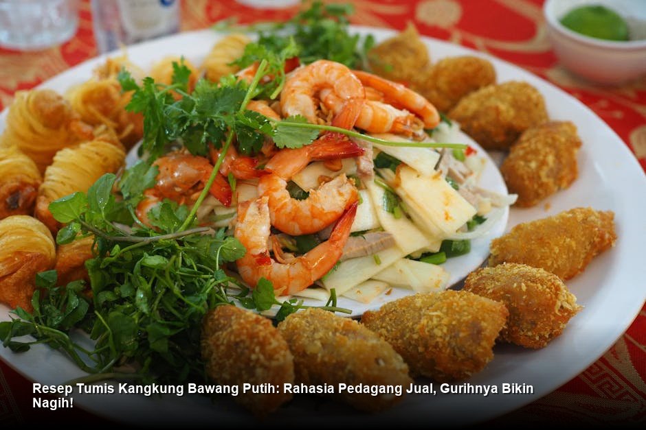Resep Tumis Kangkung Bawang Putih: Rahasia Pedagang Jual, Gurihnya Bikin Nagih!