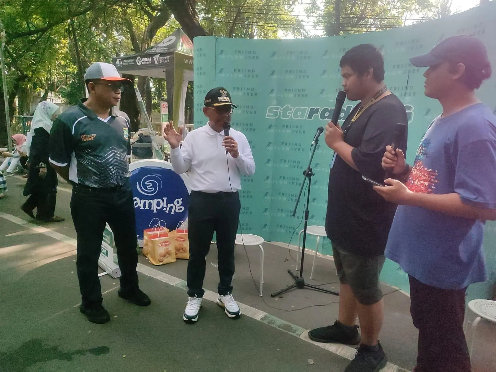 Pemkot  Gelar CFD Special World Clean Up Day , Tumpukan Sampah Masih Menghiasi Wajah Kota Tangerang