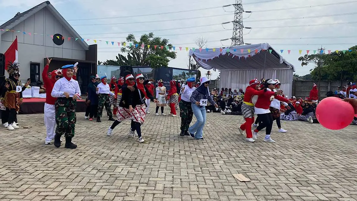 Kemeriahan Freedom Fest di Bojong Nangka Bogor Rayakan HUT RI ke-80