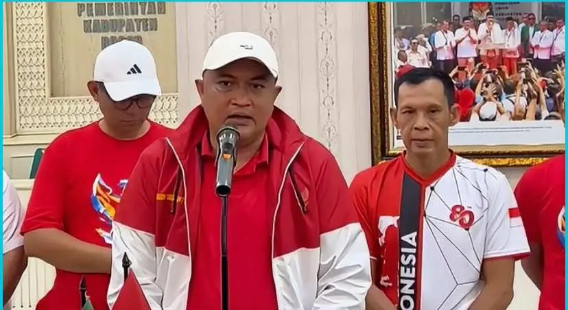Bupati Bogor: 3 Rekor MURI di HUT RI ke-80 di Kirab Bendera Kabupaten Bogor