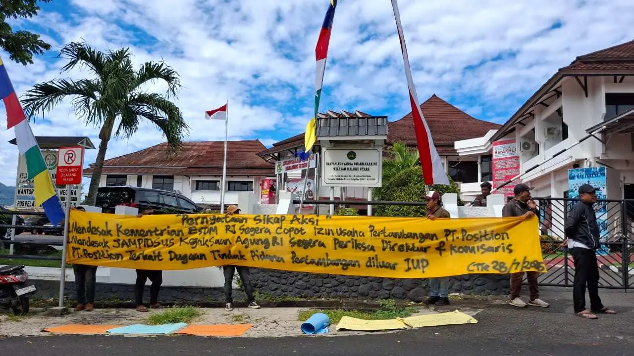 LPP Tipikor Malut Desak Penegakan Hukum atas Tambang Ilegal di Halmahera Timur