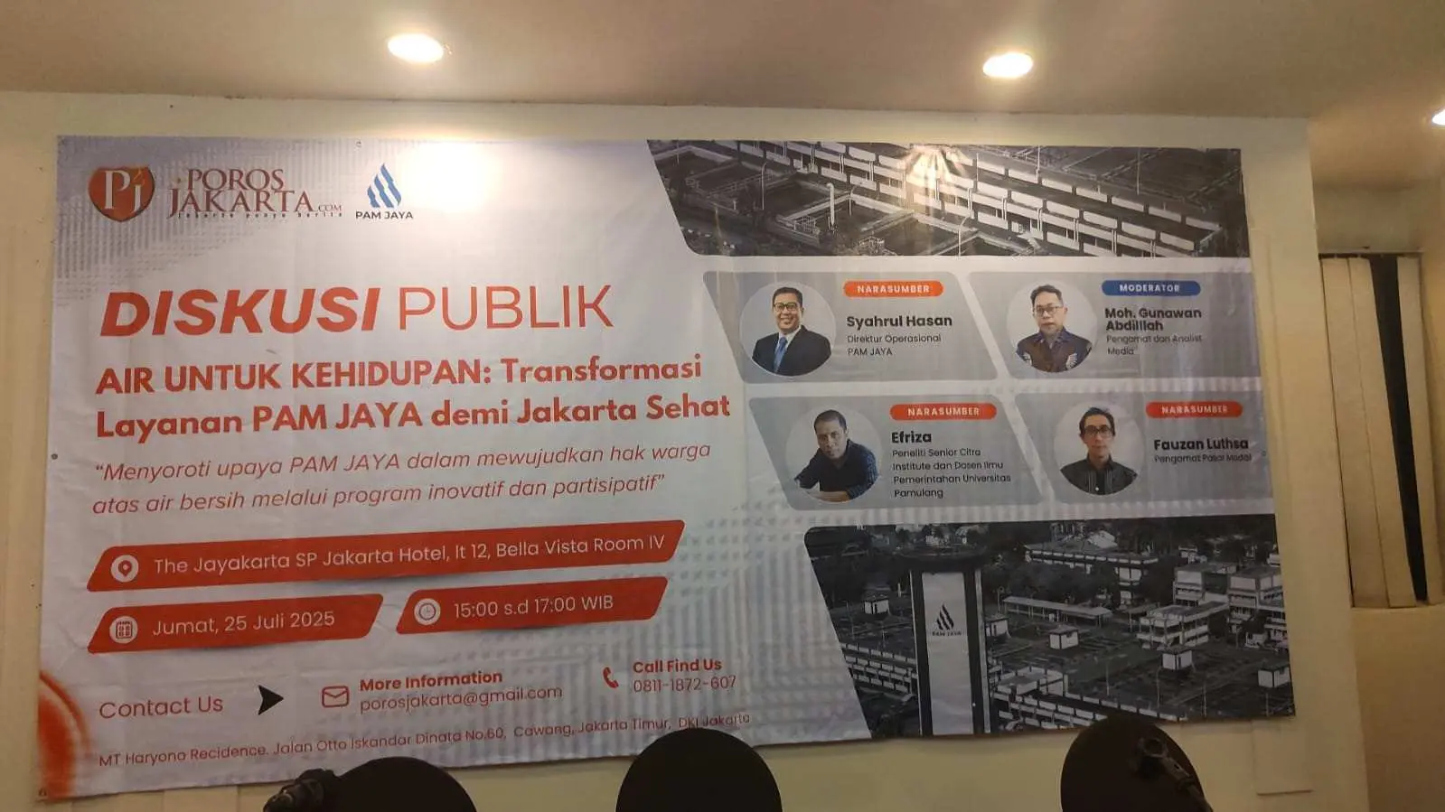 PAM JAYA Hadapi Tantangan Besar dalam Penyediaan Air Bersih Jakarta