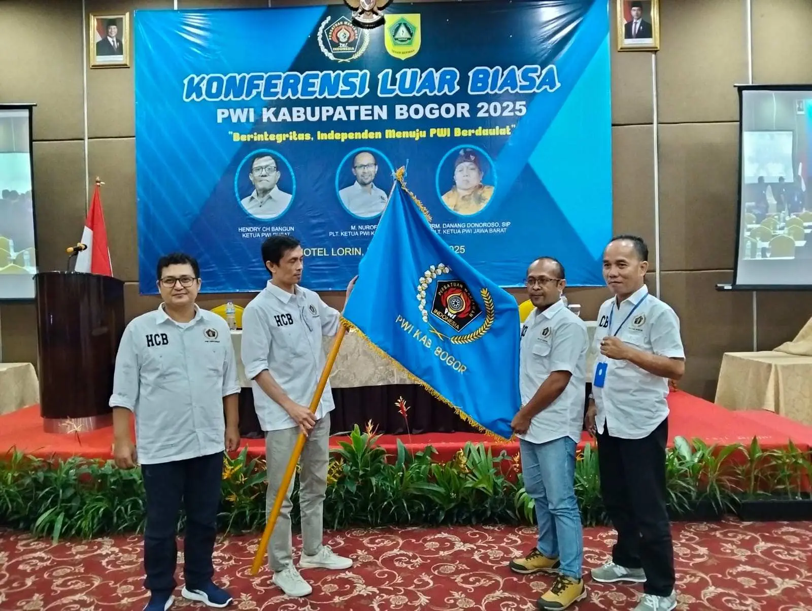 M. Nurofik Resmi Jadi Ketua PWI Kabupaten Bogor 2025–2028